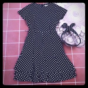 Vintage polka dot dress